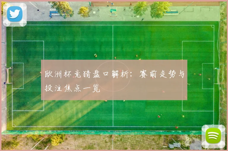 欧洲杯竞猜盘口解析:赛前走势与投注焦点一览